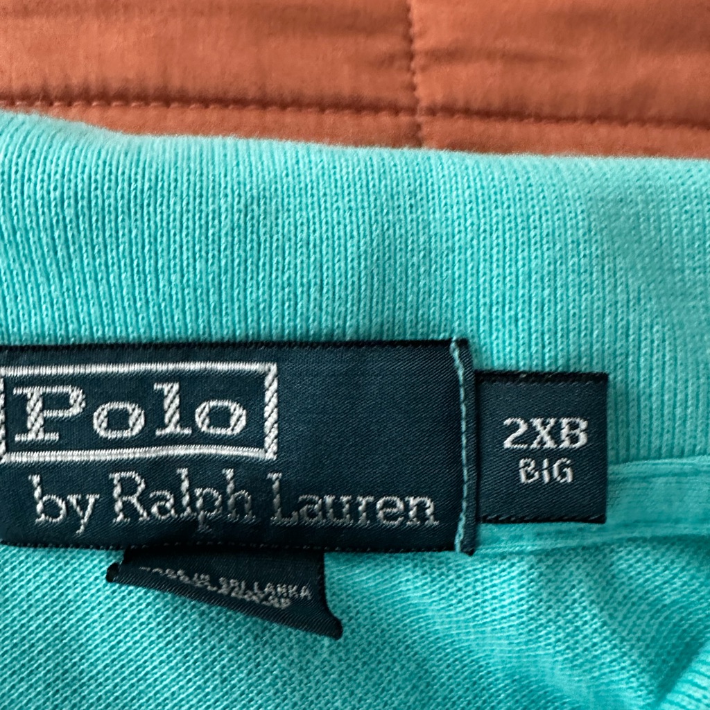 Polo By Ralph Lauren Aqua Knit Polo Shirt